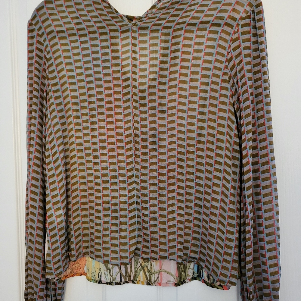 Floral and patterned top - Picture 5 of 7